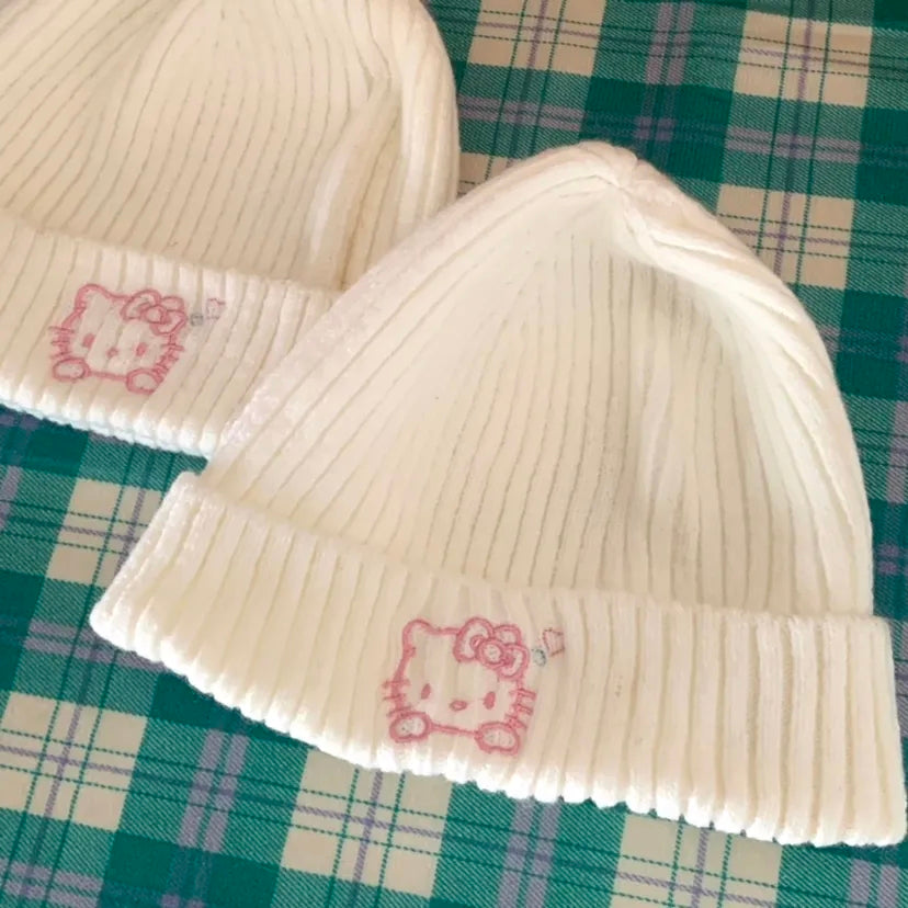 Kitty Cat Anime Wool Beanie