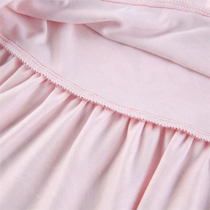 Hawaiian Hibiscus Flower High Waist Pleated Ruffle Mini Skirt