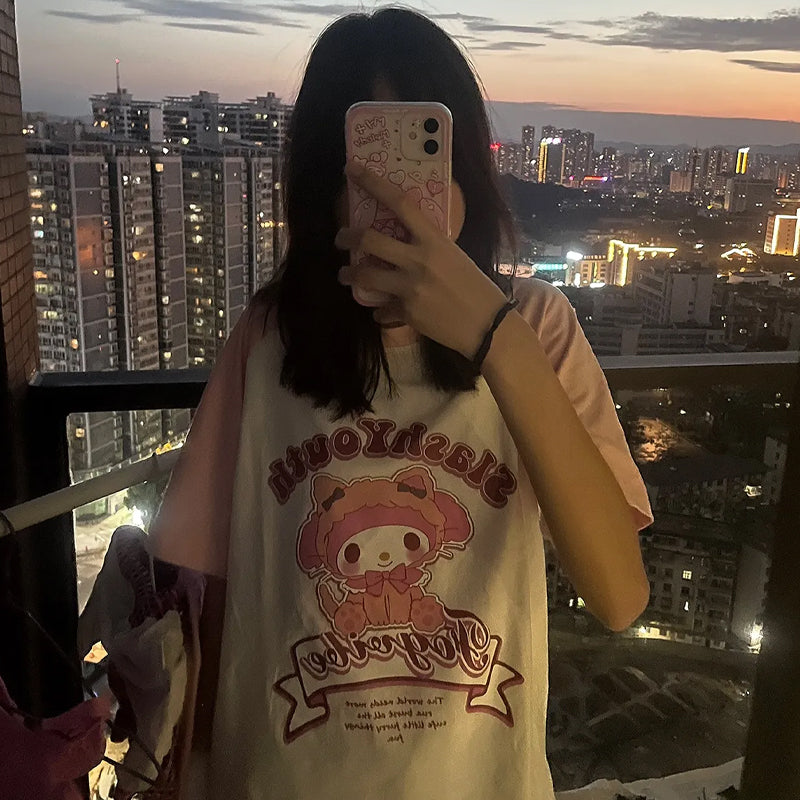Anime Cartoon Short Sleeve T-shirt