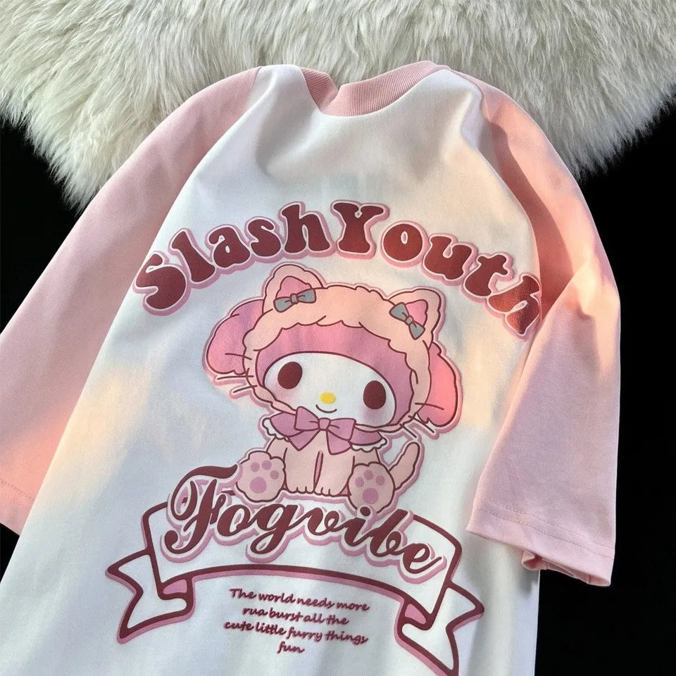 Anime Cartoon Short Sleeve T-shirt