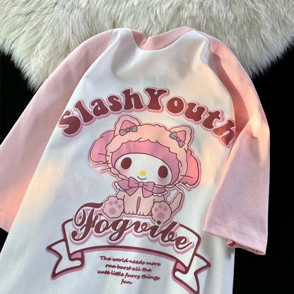 Anime Cartoon Short Sleeve T-shirt