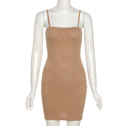 Green Knit Bodycon Dress