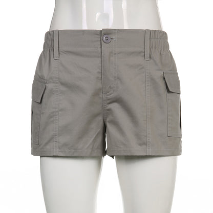 Low Waist Cargo Shorts