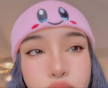 Cute Pink Japanese Anime Cartoon Cosplay Knit Hat Beanie