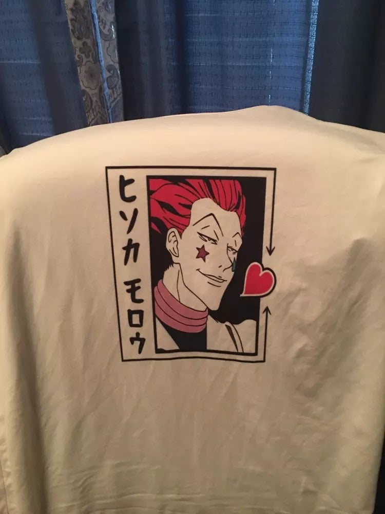 Anime Cartoon Print Graphic Casual Short Sleeve Shirt