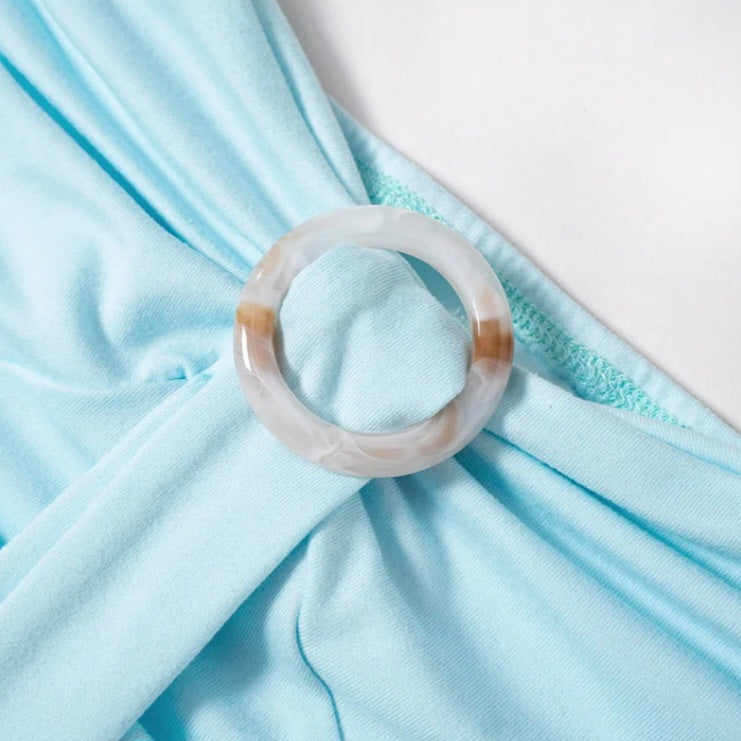 Baby Blue Tube Top