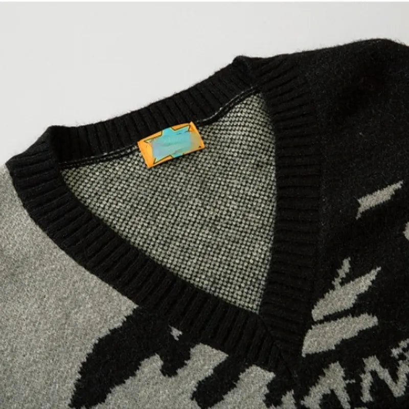 Swimming Duck Knit Sweater Vest