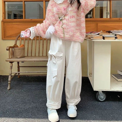 Preppy Bow Trousers