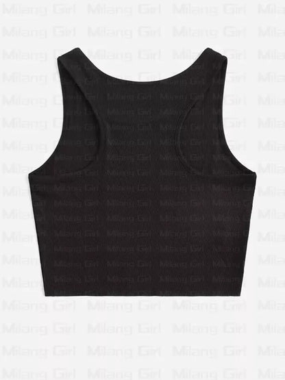 Cat Print Tank Top