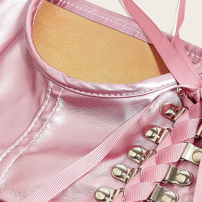 Pink Bustier Corset