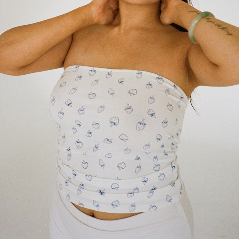 Strawberry Tube Top