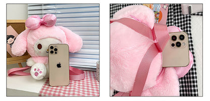 Japanese Anime Cartoon Plush Backpack