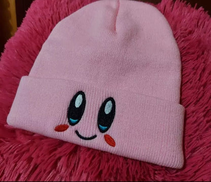 Cute Pink Japanese Anime Cartoon Cosplay Knit Hat Beanie