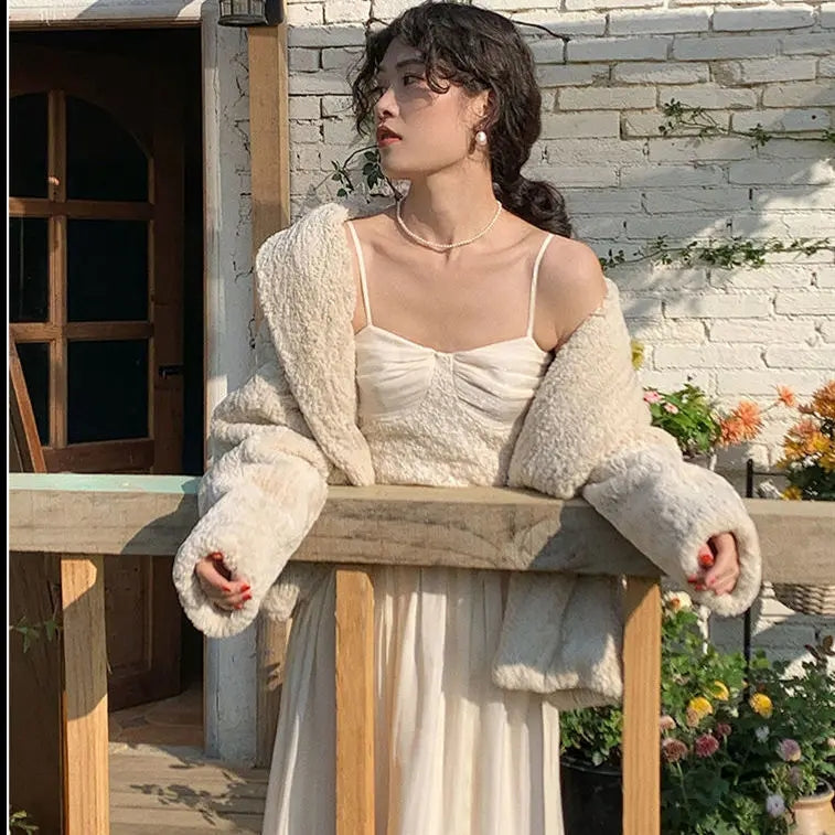 White Fairy Vintage Dress