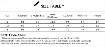 White Ruffle A-Line Chiffon Long Sleeve Flare Dress