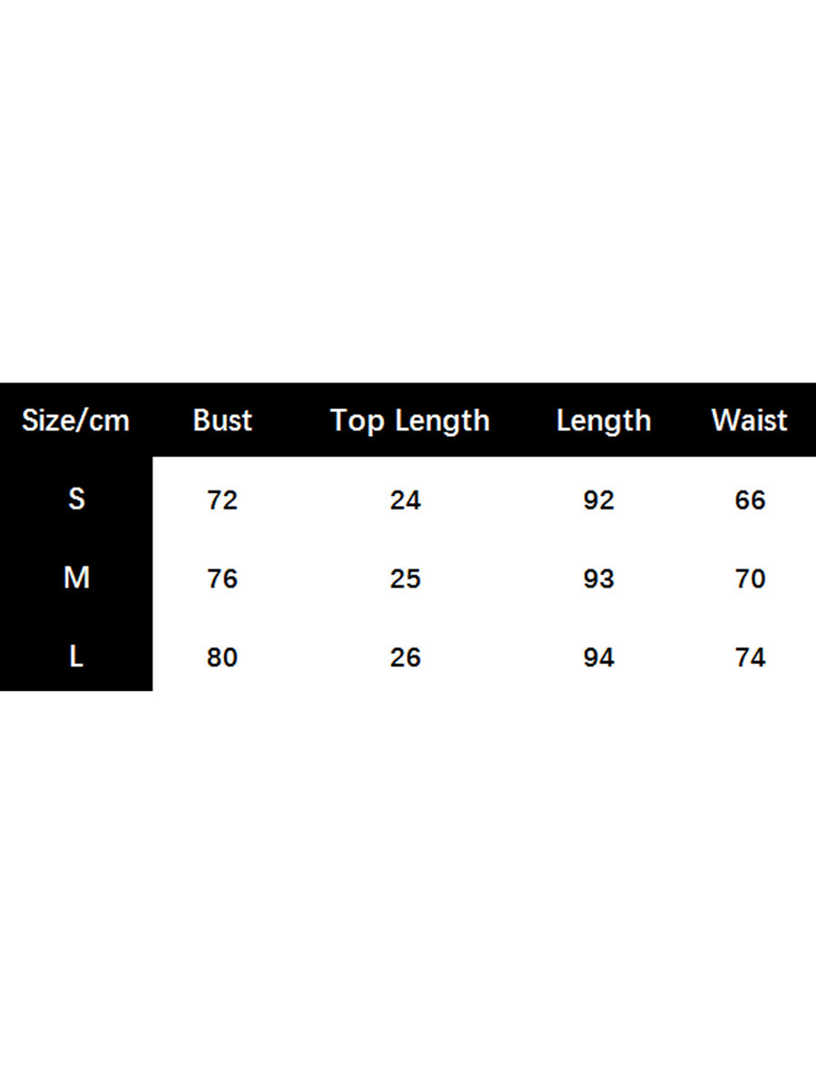 2PCS Black Tube Top + Maxi Skirt Set