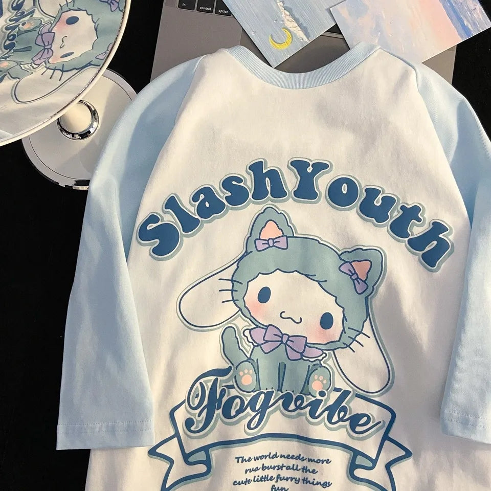 Anime Cartoon Short Sleeve T-shirt