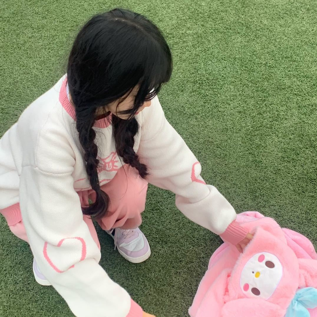 Japanese Anime Long Sleeve Knit Sweater