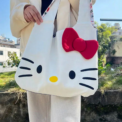 Kitty Cat Anime Tote Bag