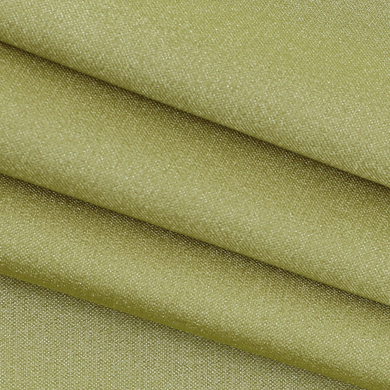 Green Satin Waist Tie Dress