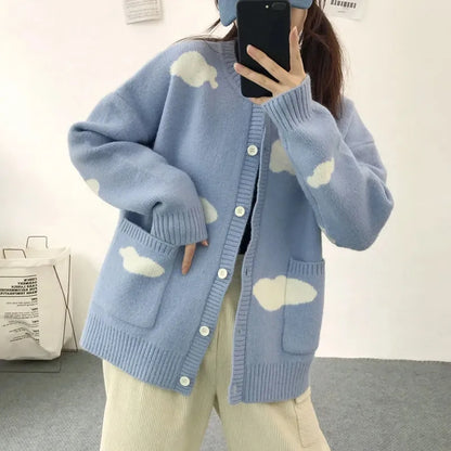Cloud Loose Cardigan Sweater