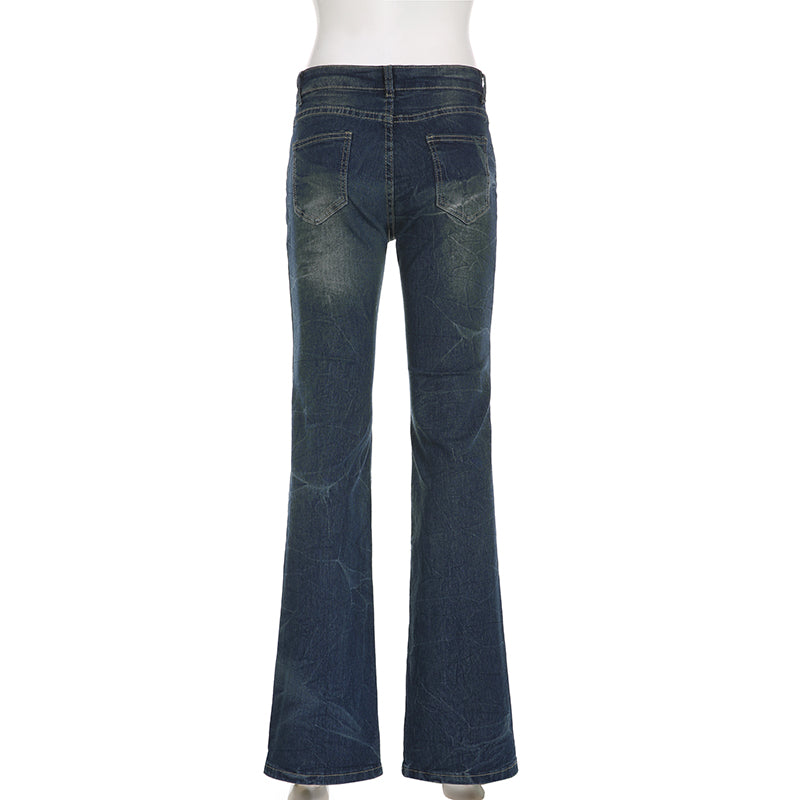 Y2K Low Rise Flare Jeans