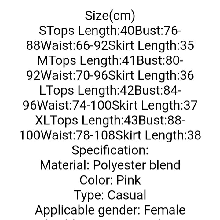 Cute 2pcs Pink Silk Halter Bear Cartoon Sleeveless Crop Top + Ruffle Mini Pleated Skirt Summer Aesthetic Casual E-Girl Kawaii Korean Japanese Harajuku