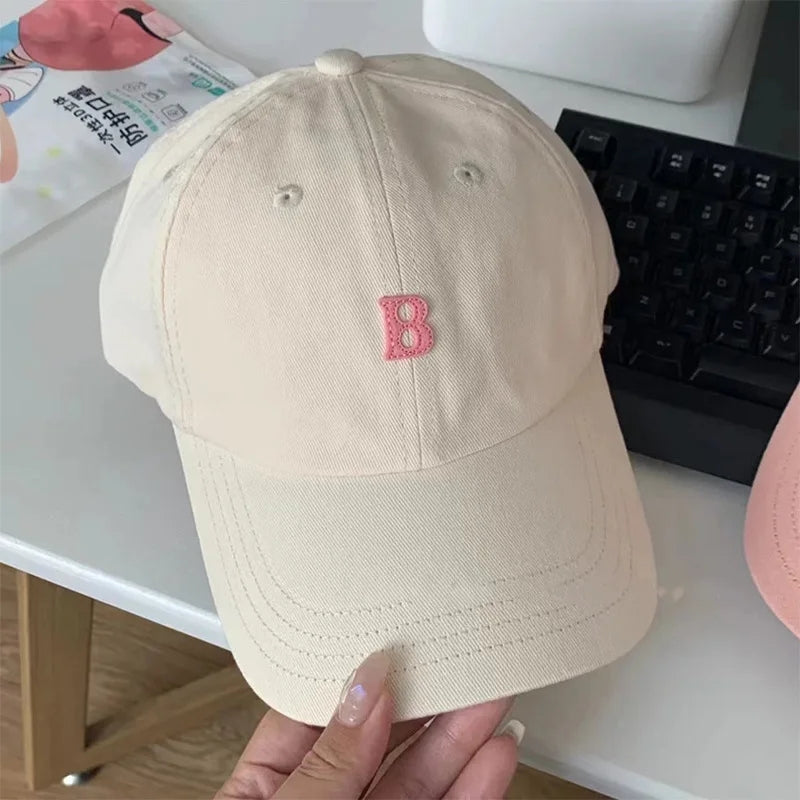 Casual Letter Embroidery Unisex Hat