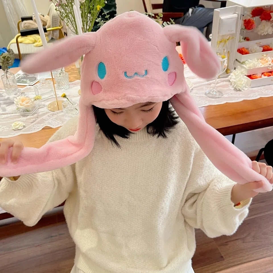 Japanese Anime Plush Dog Ears Up Hat