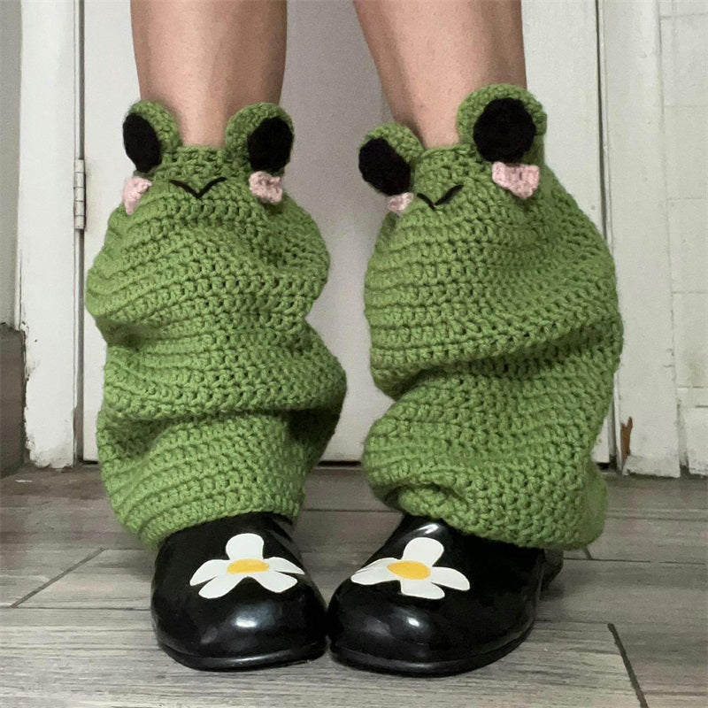 Strawberry Crochet Leg Warmers