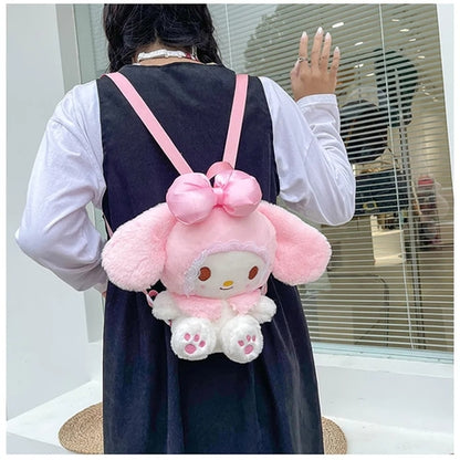 Japanese Anime Cartoon Plush Backpack