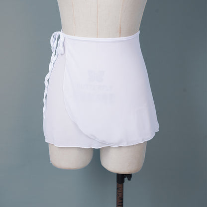 Black Wrap Up Ballet Skirt