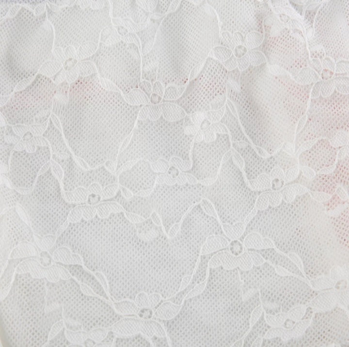 Cute Lace Mesh Patchwork Transparent Corset Camisole Ruffle Crop Top Sleeveless Shirt Summer Aesthetic Casual E-Girl Kawaii Korean Japanese Harajuku