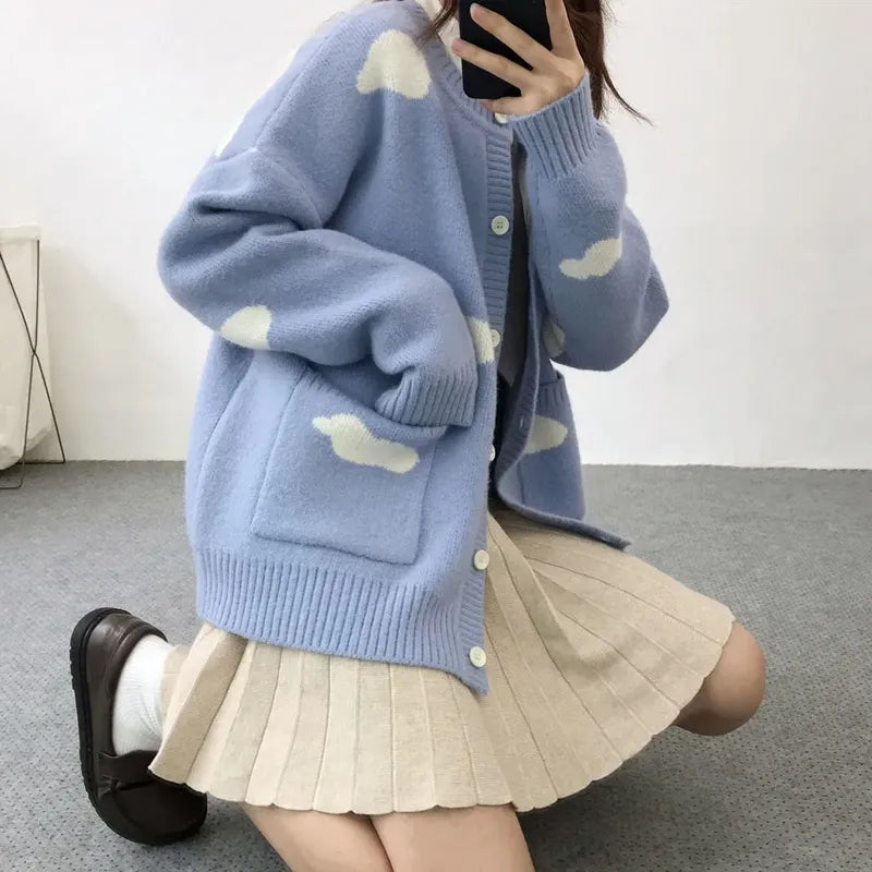 Cloud Loose Cardigan Sweater