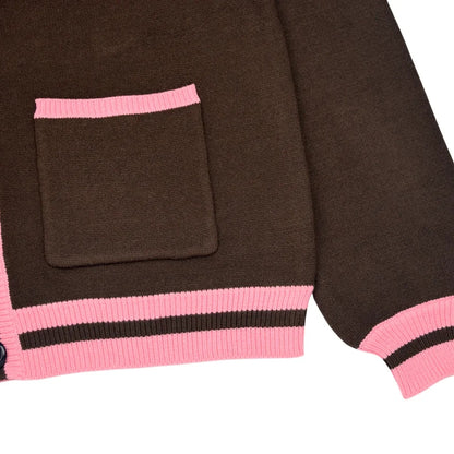 Japanese Anime V Neck Pocket Sweater
