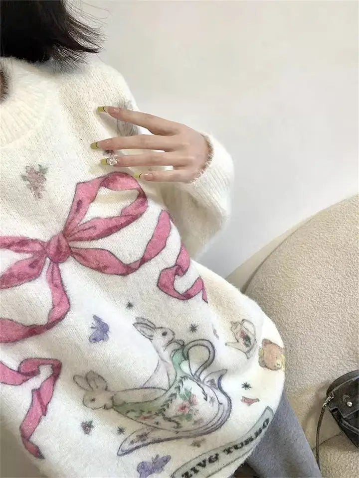 Rabbit Tea Cup Sweater