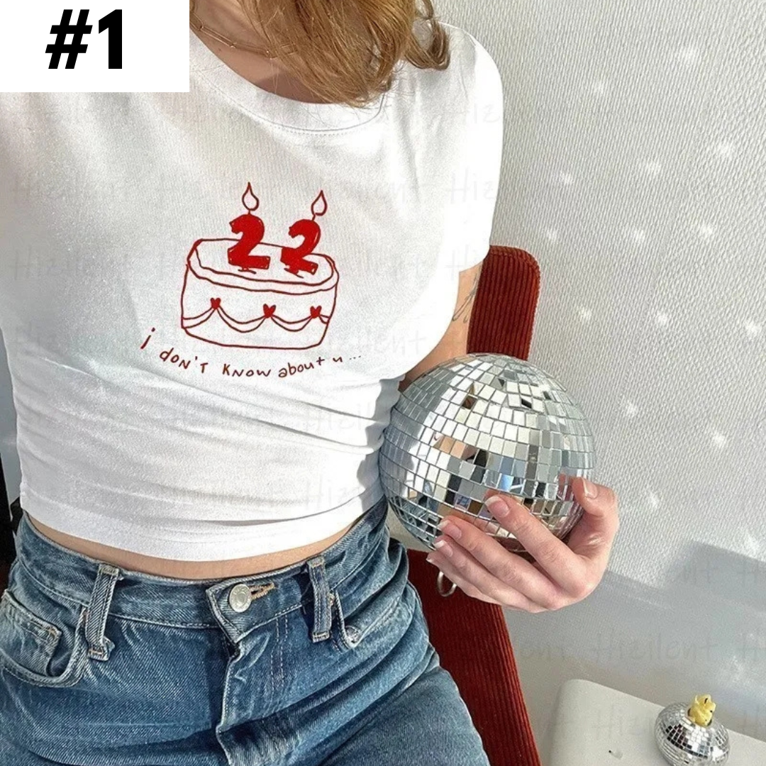 22nd Birthday Cake T-shirt