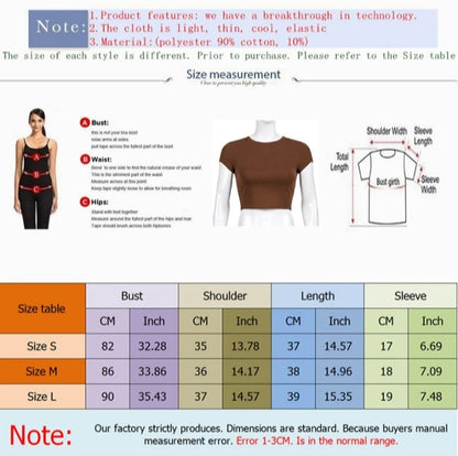 Brown Japanese Anime Cartoon Print Crop Top