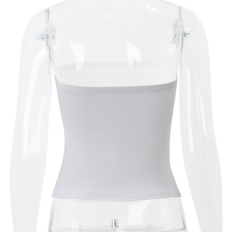 Ballet Print Tube Top