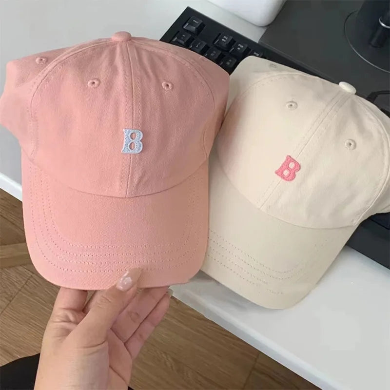Casual Letter Embroidery Unisex Hat