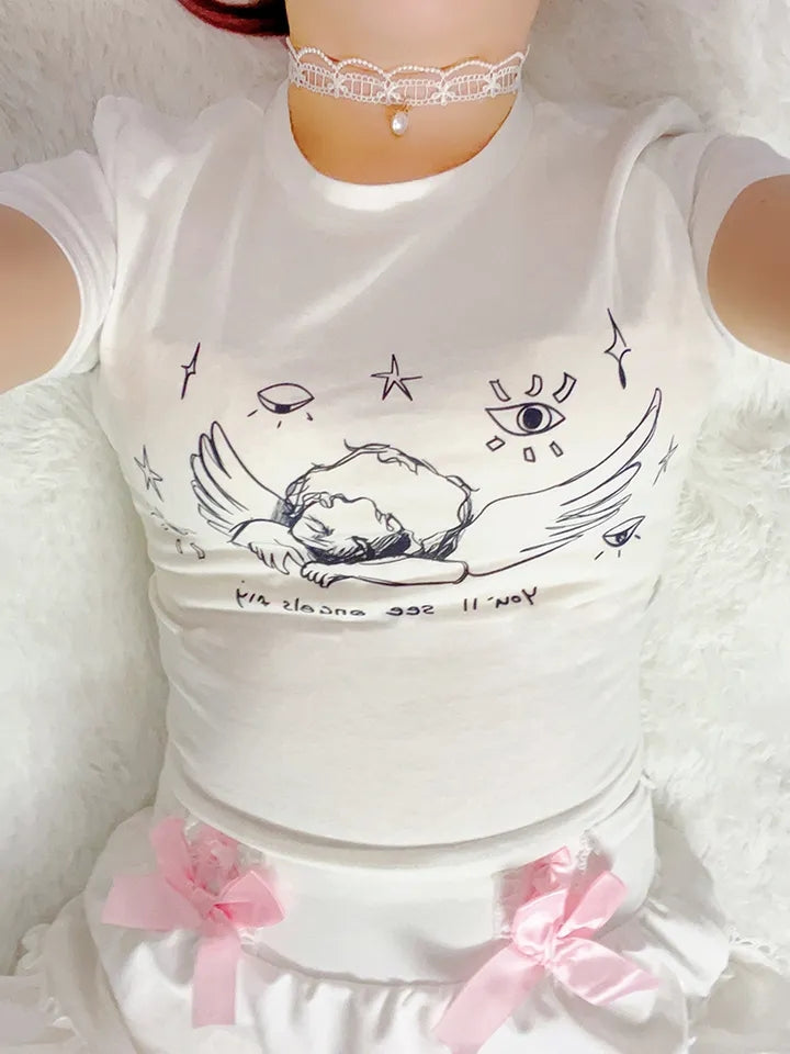 Angel Cupid Crop Top