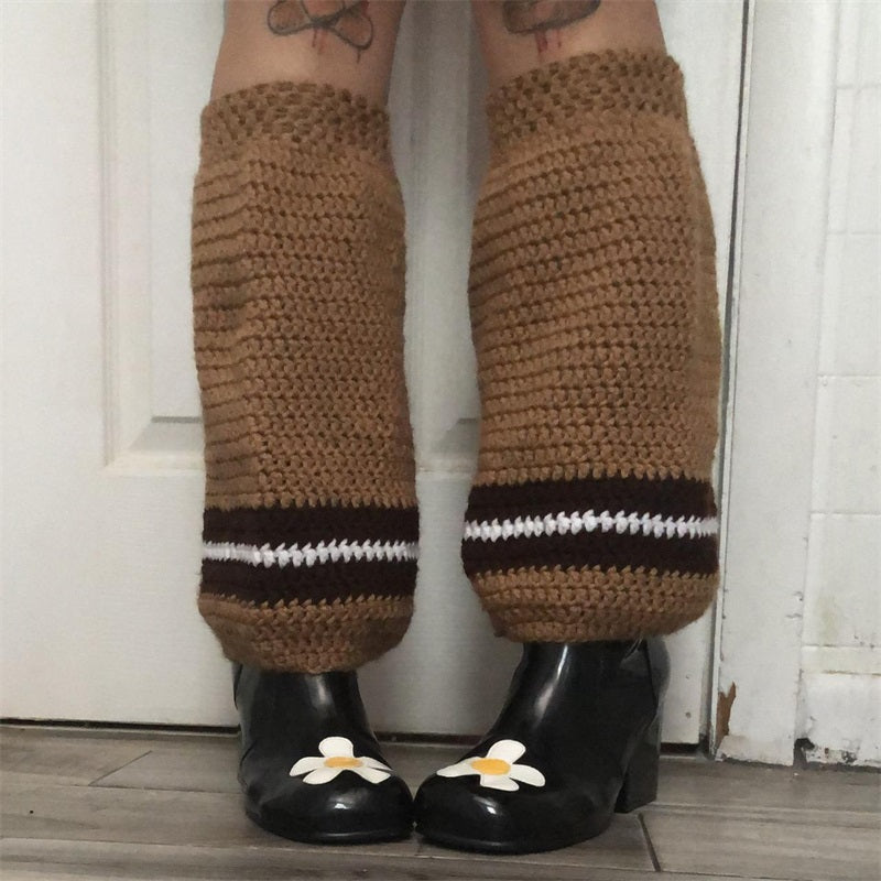Strawberry Crochet Leg Warmers