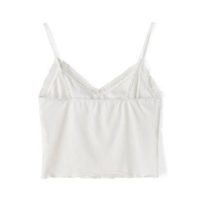 White Lace Tank Top