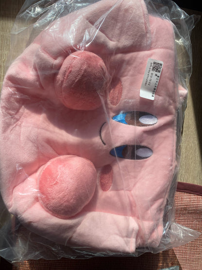 Pink Plush Japanese Anime Bag