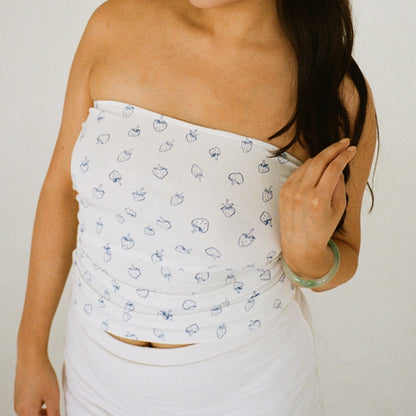 Strawberry Tube Top
