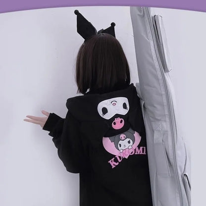 Japanese Anime Cartoon Embroidery Sweatshirt