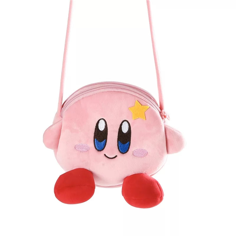 Pink Japanese Anime Cartoon Plush Handbag Messenger Bag