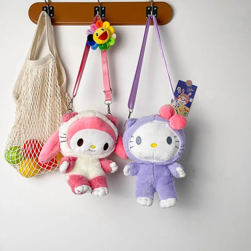 Japanese Anime Cat Plush Backpack