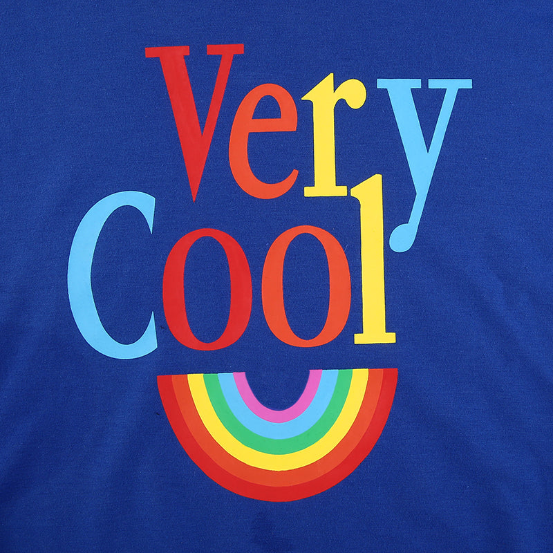 Cute Rainbow Cool Letter Embroidery Aesthetic Sweatshirt Long Sleeve Shirt Turtleneck Top Casual E-Girl Kawaii Korean Japanese Harajuku Streetwear