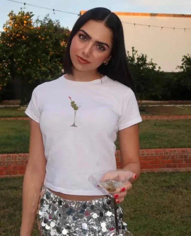 Cocktail Short Sleeve T-shirt
